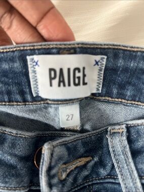 PAIGE Verdugo Ankle Ultra Skinny Jeans — Size 27